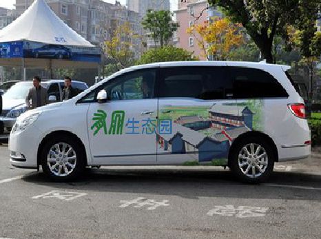 安康户外车贴喷绘如何保持效果?